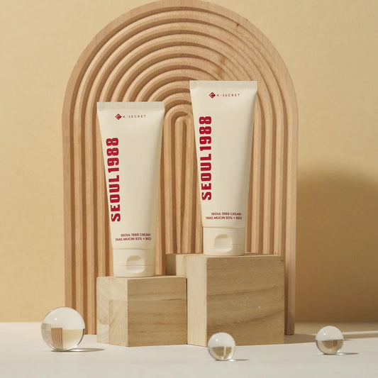 Moisturizing face cream : Snail Mucin 93% + Rice